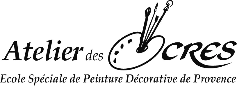 logo atelier des ocres, école de peinture décorative de Provences
