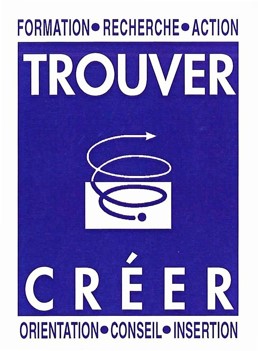 logo TROUVER/CREER